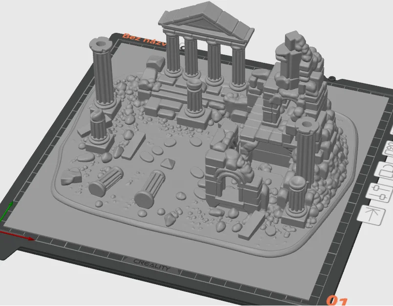 Mô hình trang trí bể cá Atlantis cổ đại - In 3D độc đáo - Image 5