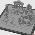 Mô hình trang trí bể cá Atlantis cổ đại - In 3D độc đáo - Thumbnail 5