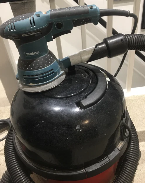 Đầu chuyển đổi máy chà nhám Makita sang máy hút bụi Henry Hoover - Image 1