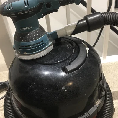 Đầu chuyển đổi máy chà nhám Makita sang máy hút bụi Henry Hoover