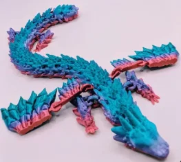 Mô hình Gilbert the Guppy linh hoạt - Mẫu in 3D trang trí độc đáo - Image 1