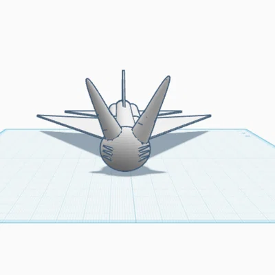 Mô hình chú thỏ lái máy bay phản lực (Easter bunny jet) in 3D