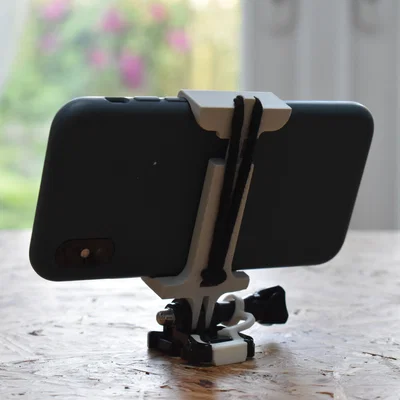 Giá đỡ điện thoại gắn GoPro