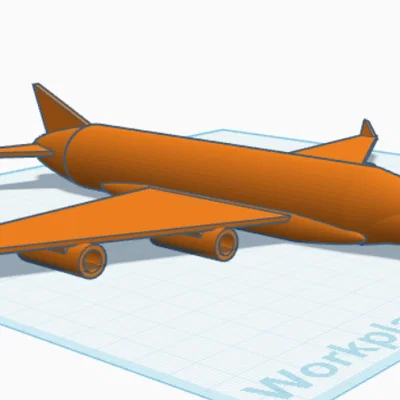 Mô hình máy bay phản lực cá nhân (Private Jet) in 3D ấn tượng