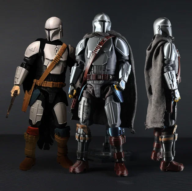 Mô hình The Mandalorian cử động linh hoạt - Star Wars - Image 1