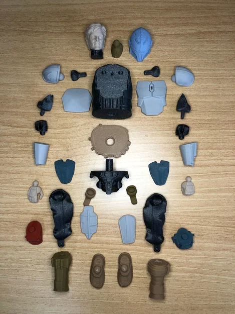 Mô hình The Mandalorian cử động linh hoạt - Star Wars - Image 2