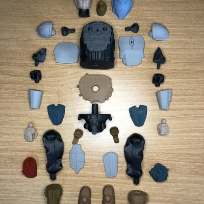 Mô hình The Mandalorian cử động linh hoạt - Star Wars