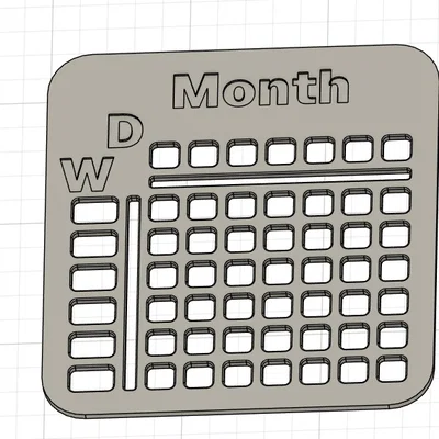 Thước kẻ khuôn mẫu (Stencil) 3D cho sổ Bullet Journal tiện lợi