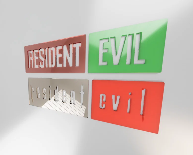 Bộ khuôn mẫu stencil Resident Evil Umbrella Corp - Image 1