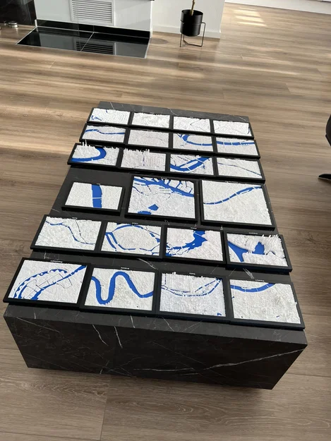 Garðabær, Iceland - Mô hình địa hình 3D thu nhỏ - Image 2