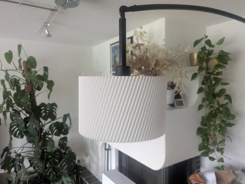 Chụp đèn 3D độc đáo dành riêng cho chân đèn Ikea Skaftet - Image 1