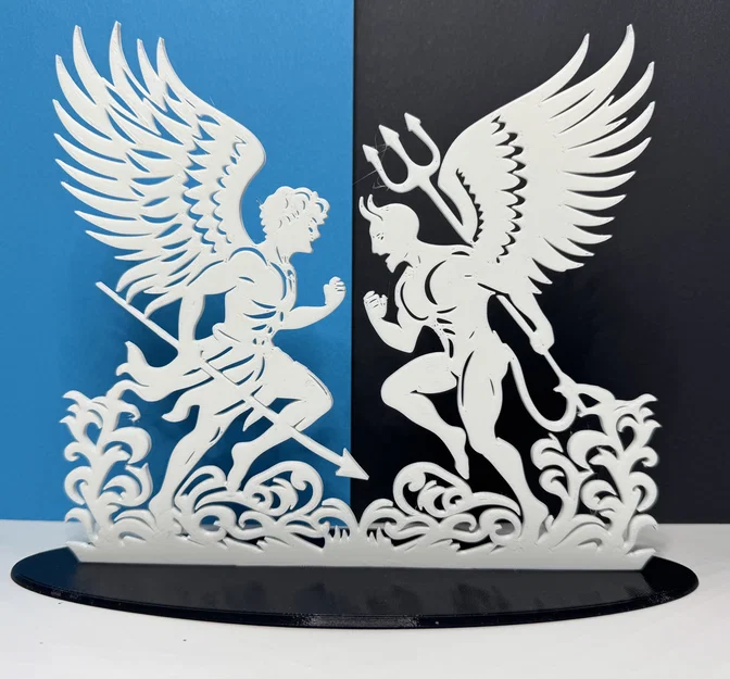 Mô hình trang trí Thiên Đường và Địa Ngục (Heaven and Hell) - Image 1