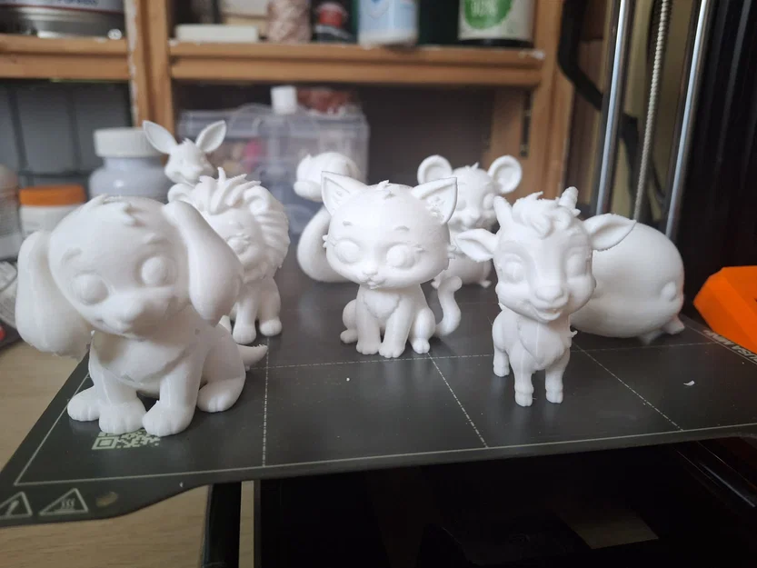 Bộ sưu tập các tượng động vật nhỏ đáng yêu - Image 1