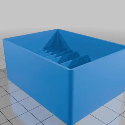 Hộp đựng pin đa năng (AAA, AA, C, 9v và pin cúc áo) thiết kế theo tầng