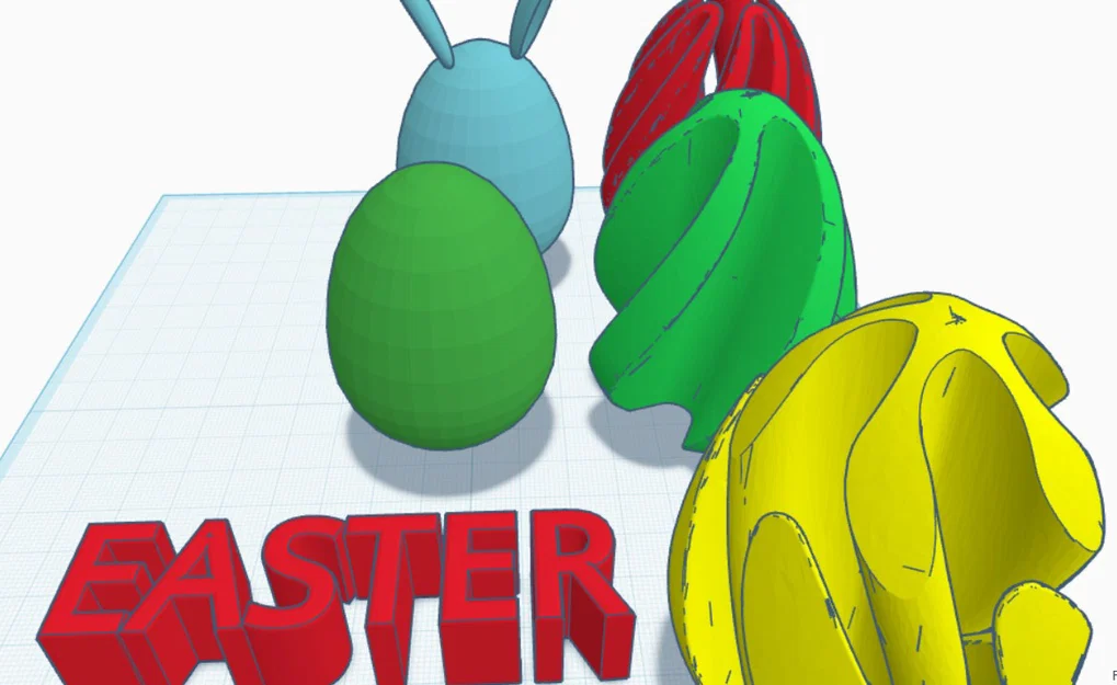 Bộ sưu tập mô hình trang trí Easter Set độc đáo cho lễ Phục sinh - Image 1