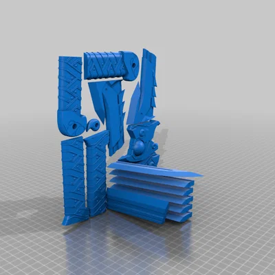 Oni Genji Dragonblade All In One + Kích thước chuẩn