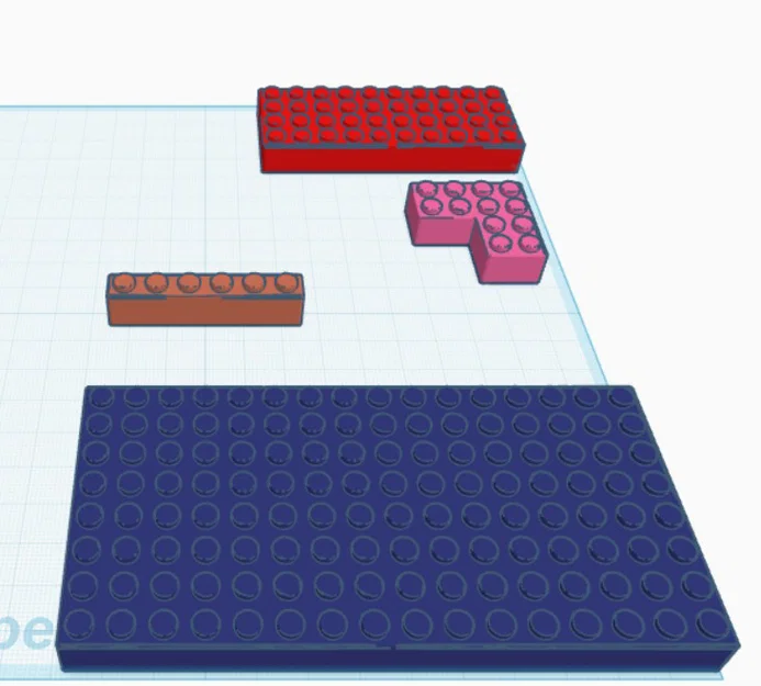 Bộ mảnh ghép mô hình kiểu LEGO tương thích cho máy in 3D - Image 1