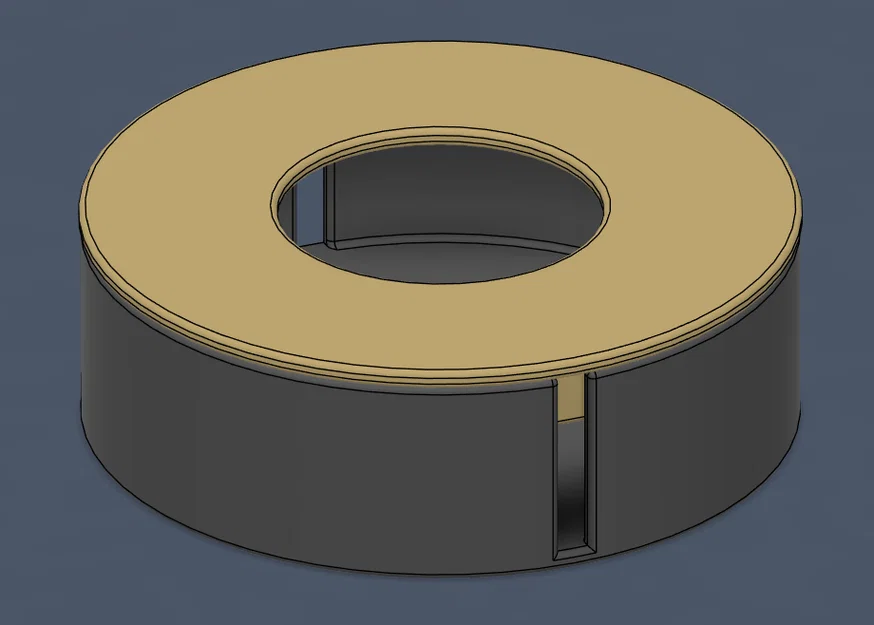 Bộ Quản Lý Cáp Tối Giản / Hub Để Bàn Hai Tông Màu - Image 1