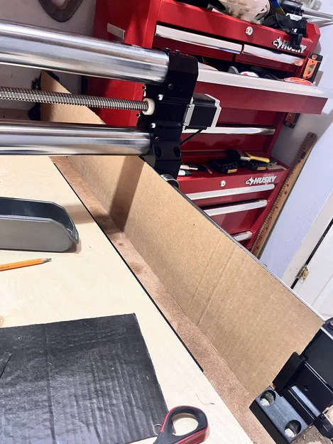 Kẹp chắn bụi cho thanh trượt trục Y máy Onefinity - Image 1