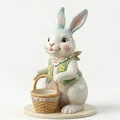 Bộ Sưu Tập Thỏ Phục Sinh - 2 Mẫu Tượng Cách Điệu - Thumbnail 1