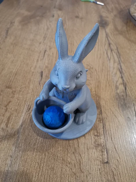 Bộ Sưu Tập Thỏ Phục Sinh - 2 Mẫu Tượng Cách Điệu - Image 3