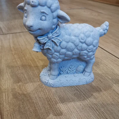 Mô hình chú cừu Phục sinh (Easter Lamb Figurine)