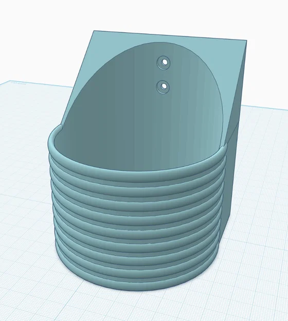 Giá treo tường 3D cho bình xà phòng (đường kính 80mm) - Image 2
