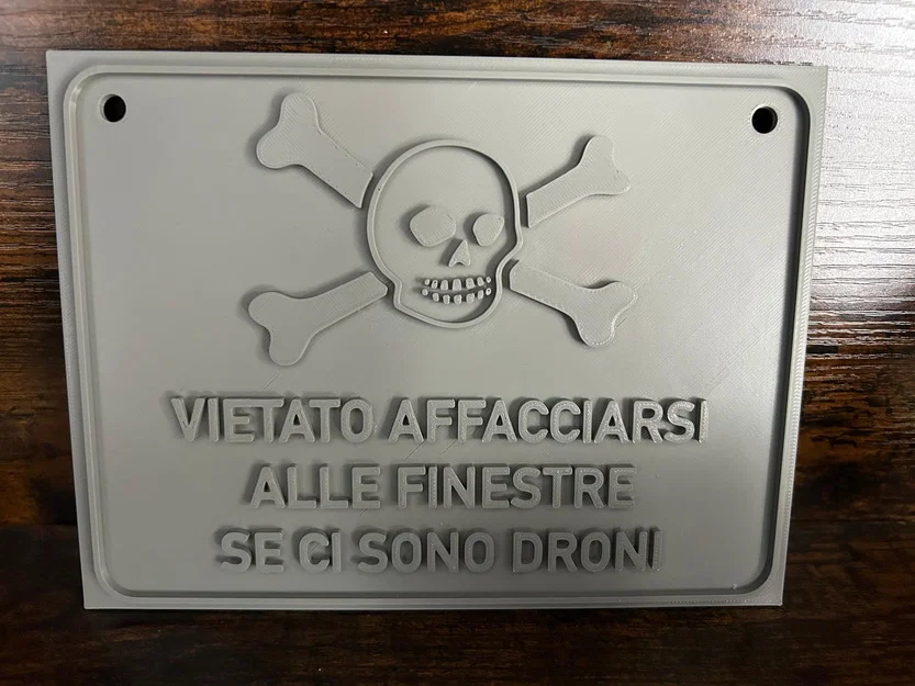 Biển báo cấm ló đầu ra ngoài: Cảnh giác drone - Image 1