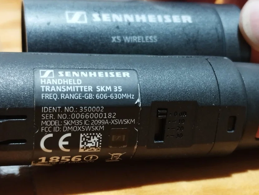 Ngàm kẹp micro cho SENNHEISER SKM 35 - Image 4
