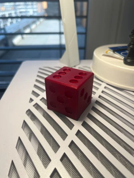 Xúc xắc 6 mặt (6 Side Dice) in 3D - Phụ kiện Board Game cực đẹp - Image 1