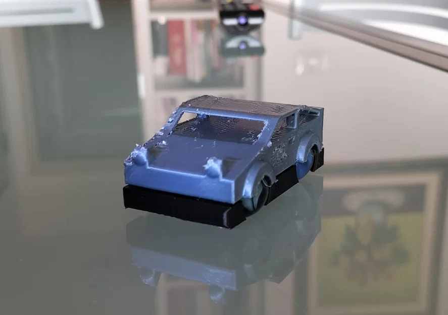 Mô hình xe đồ chơi Toyota AE86 in 3D với bánh xe bằng viên bi - Image 1