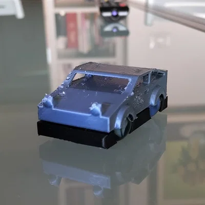 Mô hình xe đồ chơi Toyota AE86 in 3D với bánh xe bằng viên bi
