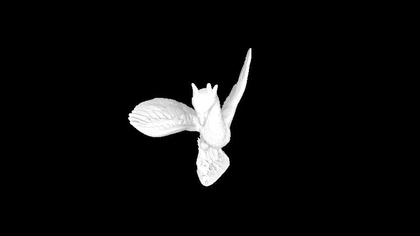 Mô hình 3D Phượng Hoàng (Phönix) đầy tinh tế cho tín đồ Fantasy - Image 1