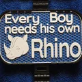 Bảng hiệu "Every Boy needs a Rhino" - Món quà tê giác cho bé - Thumbnail 1