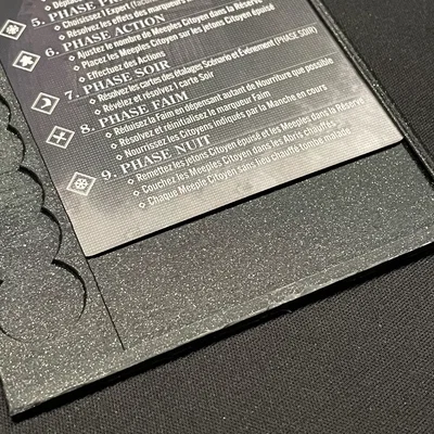 Frostpunk - Khung giữ thẻ Round/Bảng và Marker (Phiên bản tiếng Pháp)