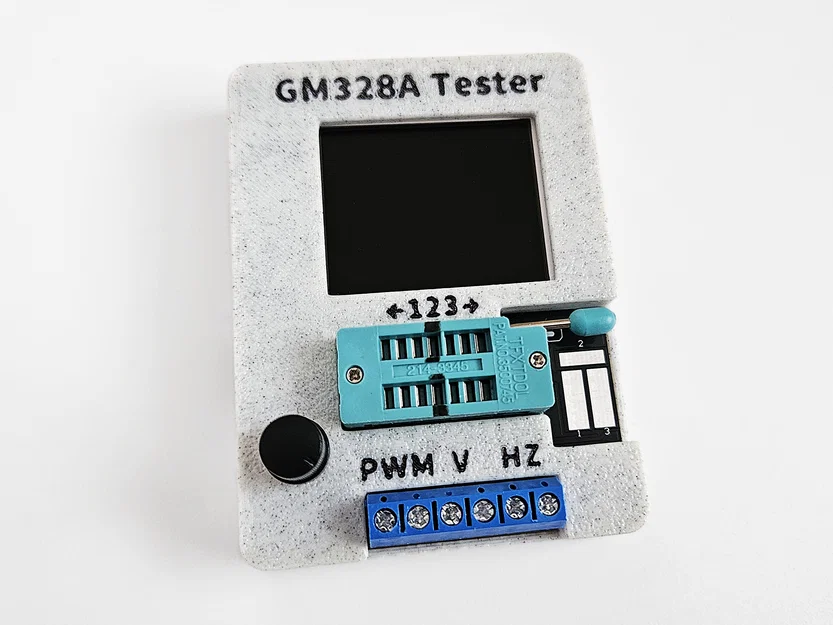 Vỏ hộp cải tiến cho máy đo transistor GM328A (phiên bản cổng Type-C) - Image 1