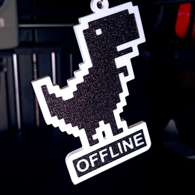 Móc khóa Dino Runer offline