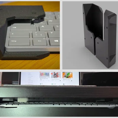 Giá treo/Ngàm gắn bàn phím dưới gầm bàn