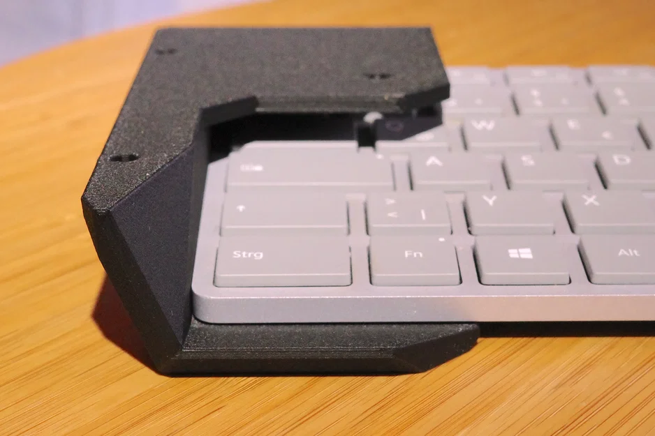 Giá treo/Ngàm gắn bàn phím dưới gầm bàn - Image 4