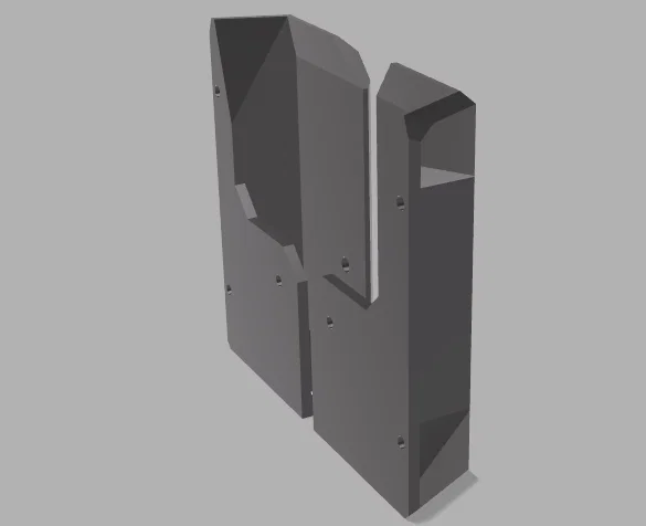 Giá treo/Ngàm gắn bàn phím dưới gầm bàn - Image 5