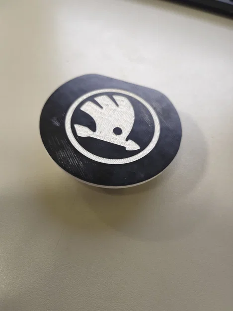 Nắp đậy cổng sạc AC cho xe điện Škoda - Phụ kiện in 3D cần thiết - Image 1