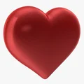 Mô hình Heart Shiny Red v3 ấn tượng - Thumbnail 3
