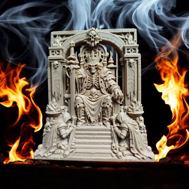 UNDERWORLD THRONE – PHÙ ĐIÊU CHI TIẾT DÀNH CHO MÁY IN FDM - Image 1