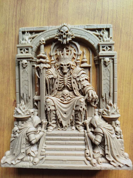 UNDERWORLD THRONE – PHÙ ĐIÊU CHI TIẾT DÀNH CHO MÁY IN FDM - Image 2