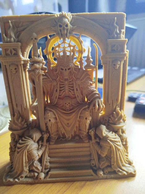 UNDERWORLD THRONE – PHÙ ĐIÊU CHI TIẾT DÀNH CHO MÁY IN FDM - Image 3