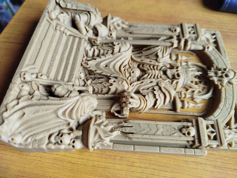 UNDERWORLD THRONE – PHÙ ĐIÊU CHI TIẾT DÀNH CHO MÁY IN FDM - Image 4