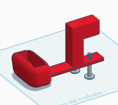 Giá đỡ tai nghe và hộp sạc AirPods kẹp bàn tiện lợi - Image 1