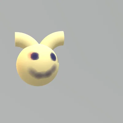 Mô hình đầu thỏ Phục Sinh (Easter Bunny Head) cực xinh cho máy in 3D