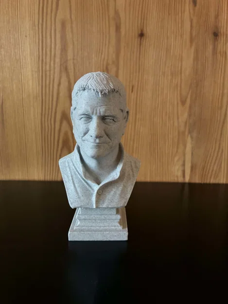 Mô hình 3D: Tượng bán thân Jean-Marie Bigard - Image 2