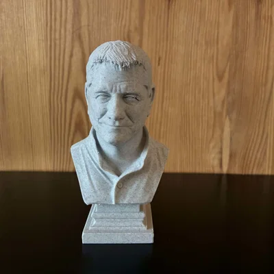 Mô hình 3D: Tượng bán thân Jean-Marie Bigard